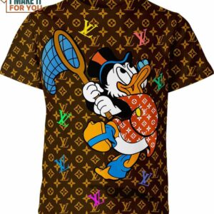 Scrooge Mcduck Louis Vuitton 3D Shirt