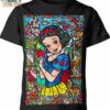 Snow White And The Seven Dwarfs Stained Glass Shirt