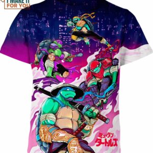 Teenage Mutant Ninja Turles Art Shirt