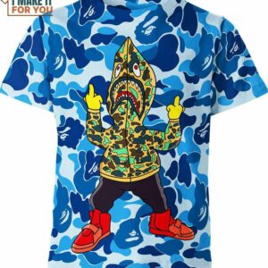 The Simpsons Rap Bape Shirt