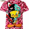 Tweety Bape Looney Tunes Shirt