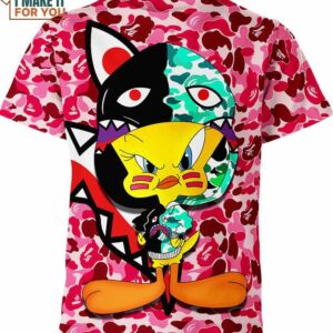 Tweety Bape Looney Tunes Shirt