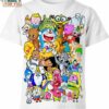 Cartoon Main Characters Shirt, Birthday Cartoon Gifts for Animation Fans