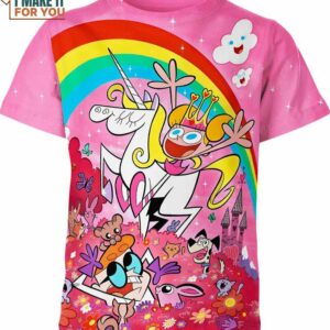Dexter S Laboratory Rainbow Shirt