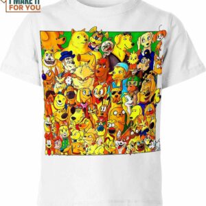 Dog Cartoon Yellow Team Up Shirt