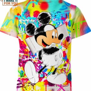 Mickey Mouse Painting Shirt
