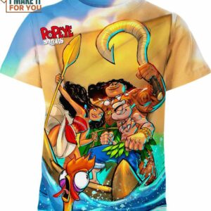 Popeyes Moana Shirt