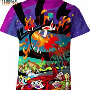 Samurai Jack Dexter The Powerpuff Girls And Ed Edd And Eddy Shirt