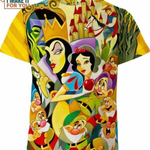 Snow White And The Seven Dwarfs Art Shirt