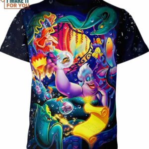 The Little Mermaid Shirt, Cartoon Lover Gifts
