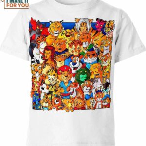 Tiger Cartoon Team Up Shirt