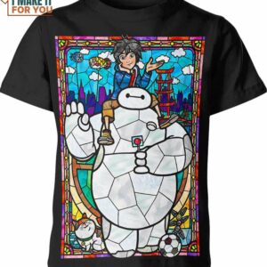 Baymax Big Hero 6 Stained Glass Shirt