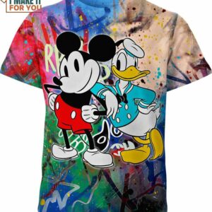 Donald Duck And Mickey Mouse Shirt
