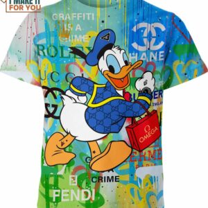 Donald Duck Gucci Omega Role Prada Shirt