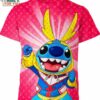 Lilo and Stitch All Might Louis Vuitton Supreme Shirt