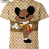 Mickey Mouse Louis Vuitton Shirt