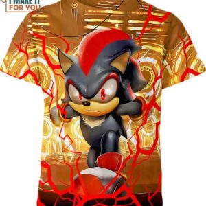 Shadow Sonic The Hedgehog Shirt