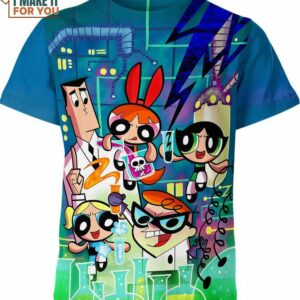 The Powerpuff Girls Shirt, Cartoon Lovers Gift