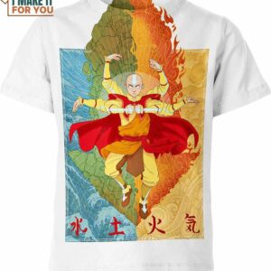 Avatar The Last Airbender Shirt, Unique Gift Ideas for Cartoon Lovers