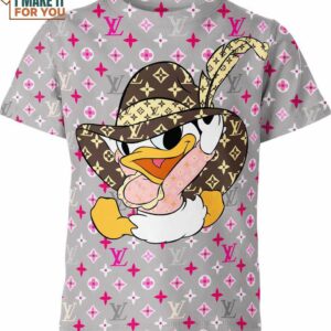 Baby Daisy Duck Louis Vuitton 3D Shirt