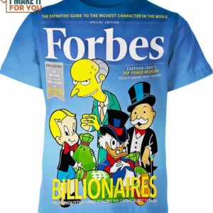 Forbes Billionaires Cartoon Shirt