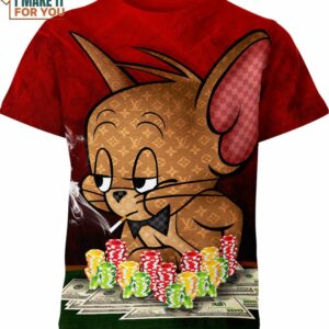 Jerry Mouse Louis Vuitton Tom And Jerry Shirt