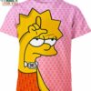 Lisa Simpson Chanel Dior The Simpsons Shirt