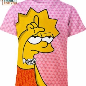 Lisa Simpson Chanel Dior The Simpsons Shirt