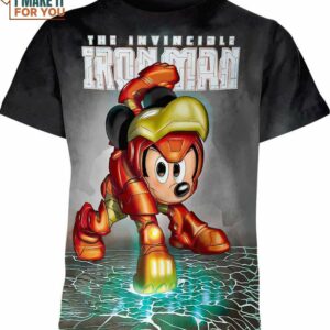 Mickey Mouse Iron Man Shirt