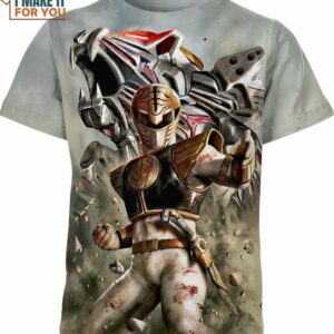 Power Ranger Black Shirt, Holiday Gift Ideas for Cartoon Lovers