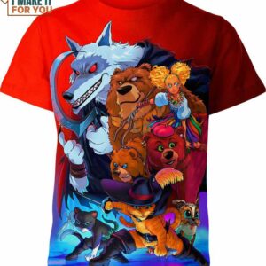 Puss In Boots Cartoon Shirt