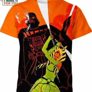 Ahsoka Vs Darth Vader Star Wars 3D Shirt