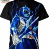 Blue Ranger Power Rangers 3D Shirt
