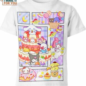 Cartoon Cats Shirt, Creative Birthday Gift Ideas for Cartoon Lovers