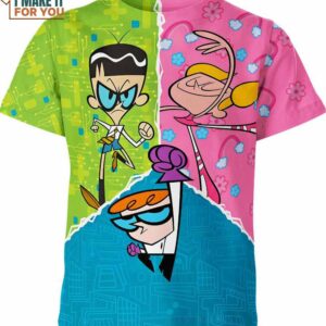 Dexter S Laboratory Fighting Shirt