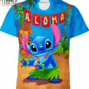 Lilo And Stitch Aloha Shirt