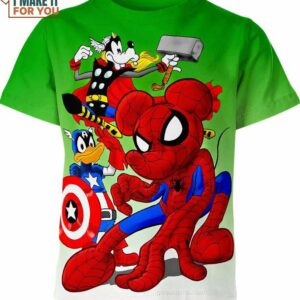 Marvel And Disney Marvel Comics Shirt