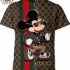 Mickey Mouse Gucci Chanel Shirt