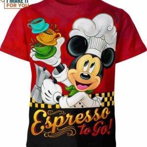 Mickey Mouse Coffee Shirt