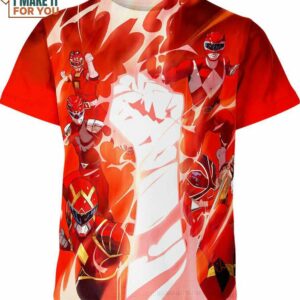 Red Power Rangers Shirt