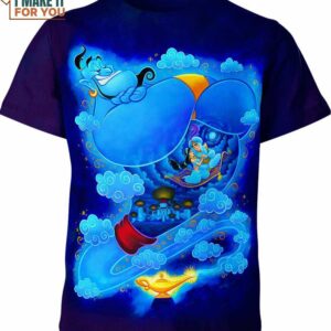 Aladdin Shirt, Special Occasion Gifts for Cartoon Lovers
