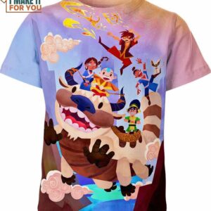 Avatar The Last Air Bender Cartoon Art Shirt