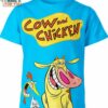 Cow And Chicken Funny Shirt