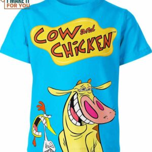 Cow And Chicken Funny Shirt