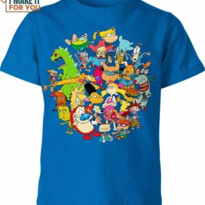 Funny Cartoon Characters Shirt