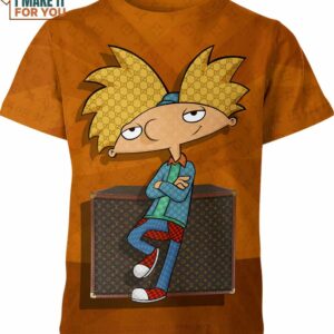 Hey Arnold Louis Vuitton Gucci Shirt