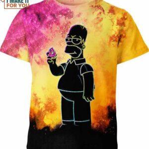 Homer Jay Simpson The Simpsons Shadow Shirt