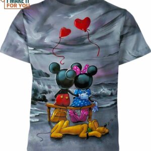 Mickey Mouse Minnie Mouse At the Beach Shirt, Gift For Disney Lover