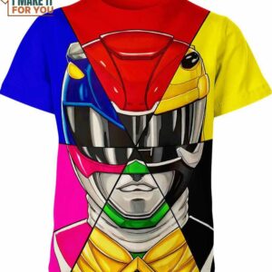 Power Rangers All Face Shirt