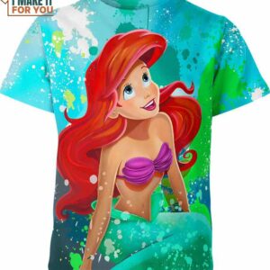 The Little Mermaid Water Color Shirt